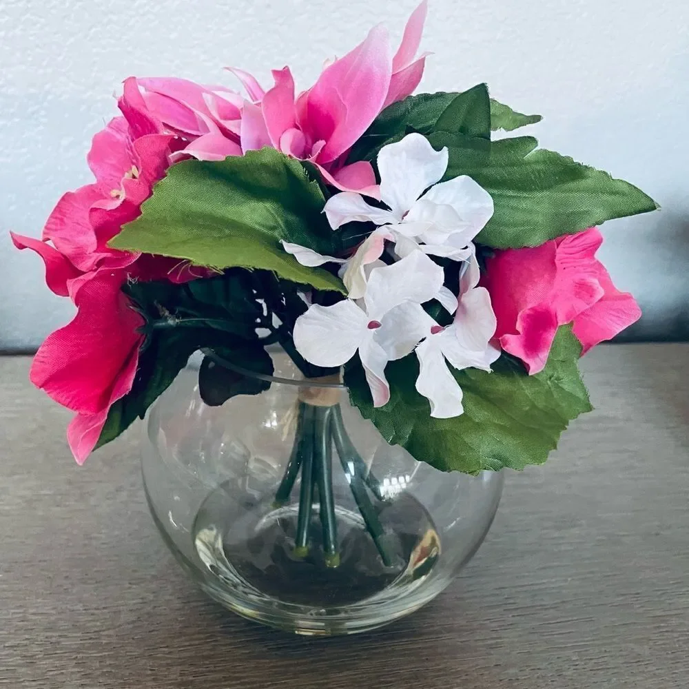 Spring Floral Centerpiece Vase Arrnagement